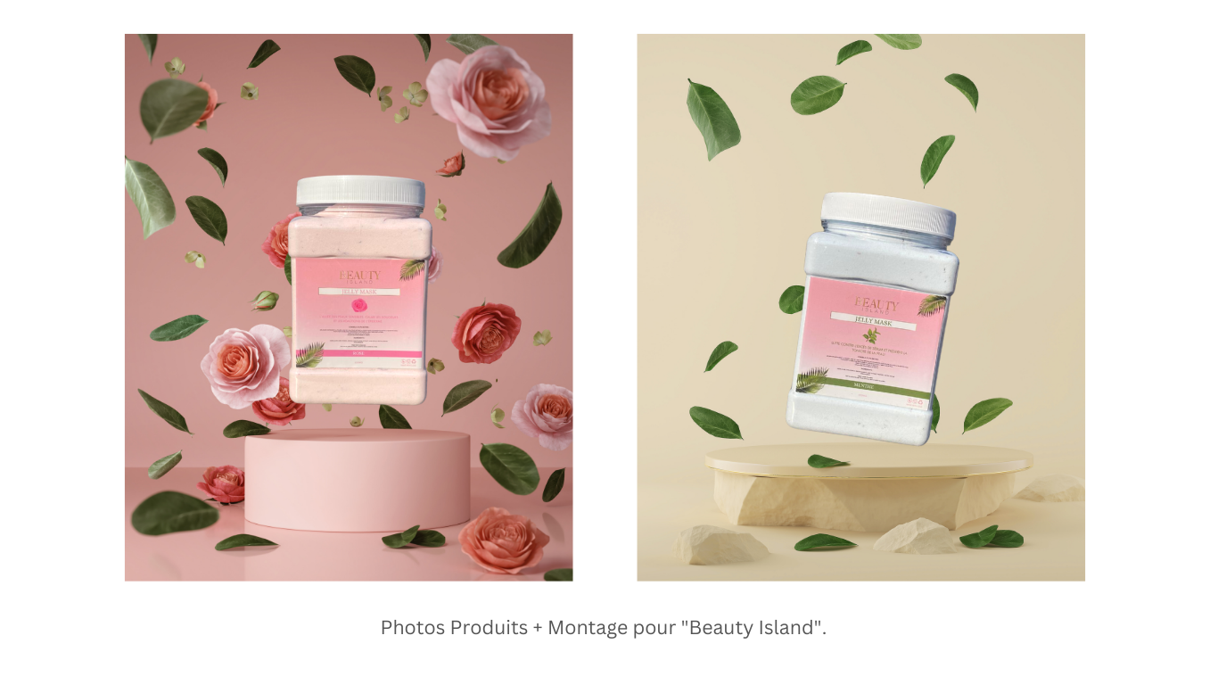 Shooting Photo et Montage pour le site Beauty Island